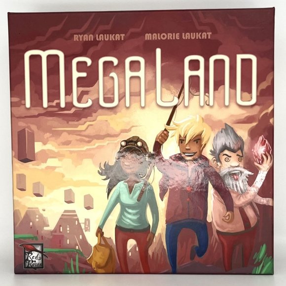 Megaland‎ Board Game By Red Raven Games - Picture 1 of 6